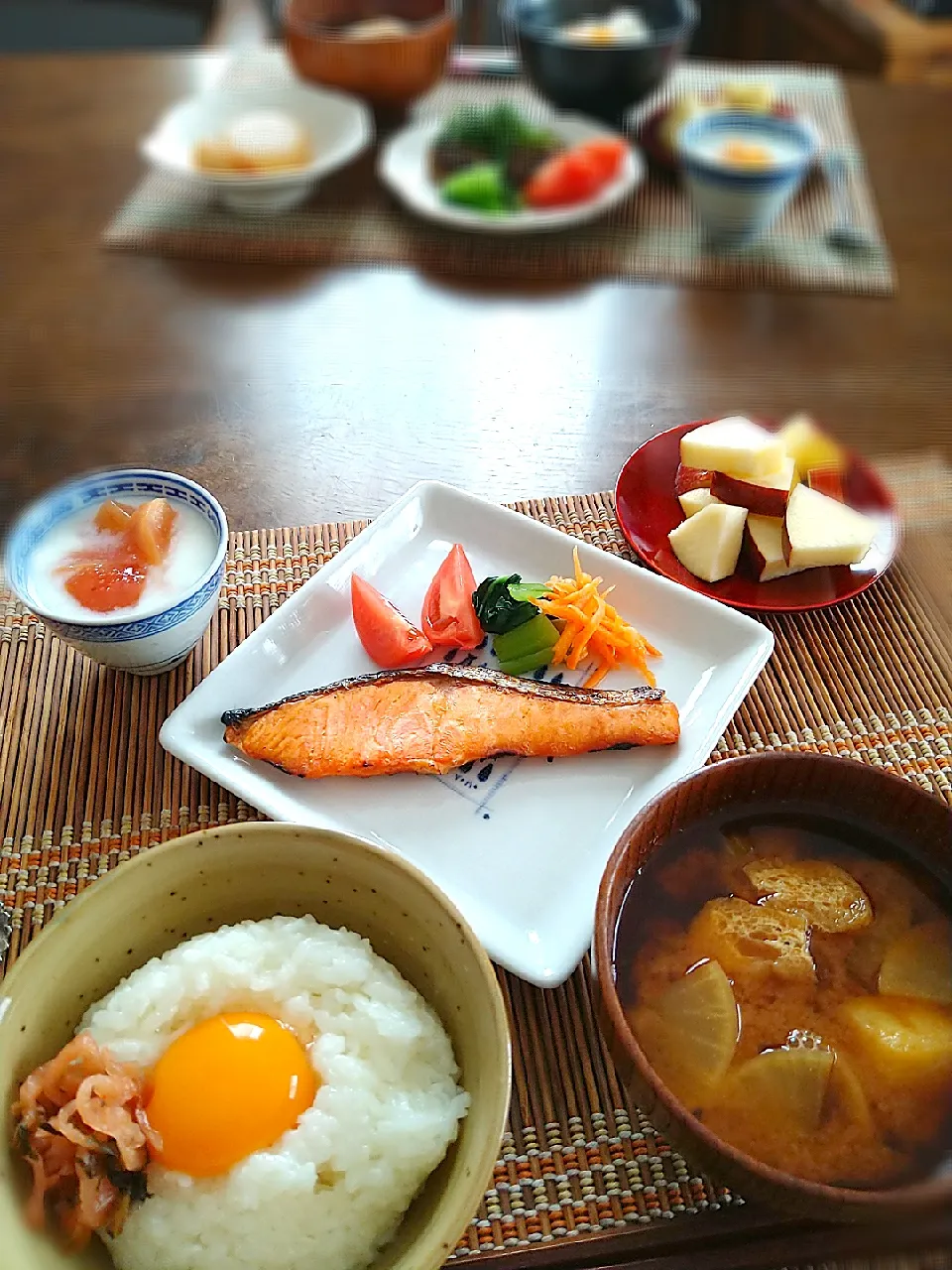 朝ごはん🌅！|まめころさん