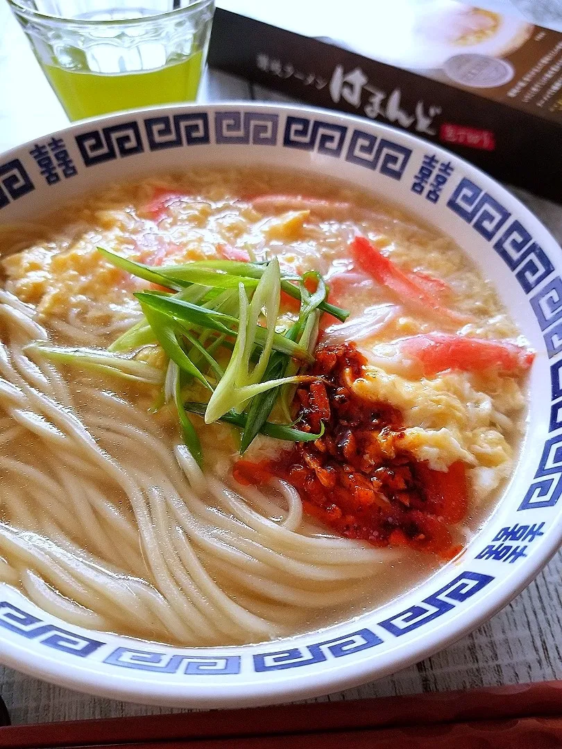 カニ玉ピリ辛あんかけラーメン|sugar beansさん