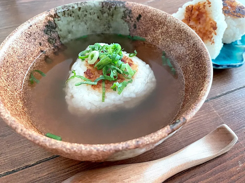 自家製醤油糀の焼きおにぎり茶漬け|n_nさん