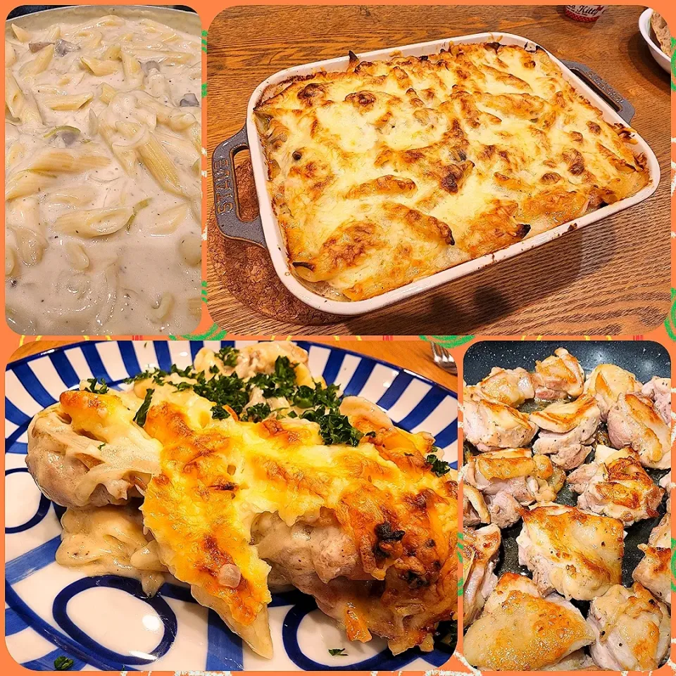 Gratin de Penne au Poulet
チキンペンネグラタン|Masahiko Aasanoさん