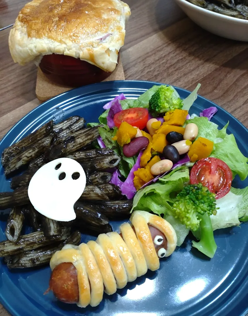 Snapdishの料理写真:ハロウィンプレート|ゆりちさん