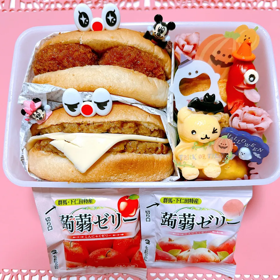 ハンバーガーお弁当🍱|miyurumoさん