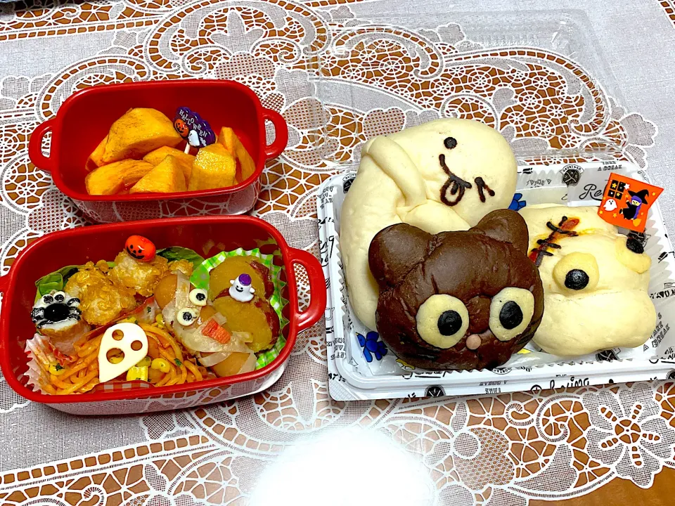 2022.10.31のハロウィン弁当🎃|makoさん