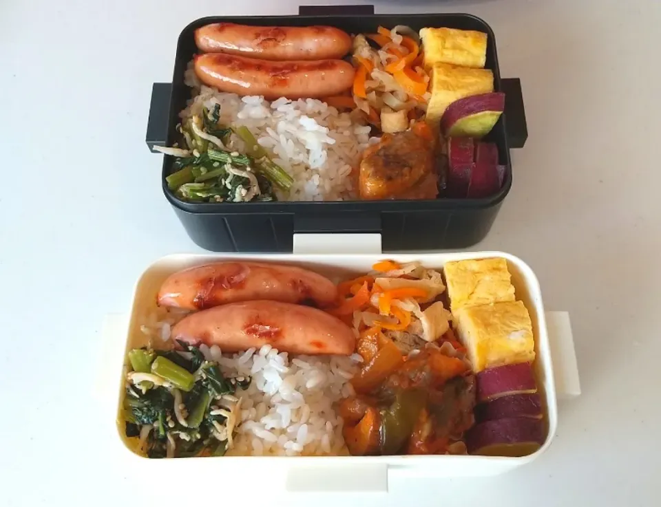 Snapdishの料理写真:ウインナー弁当|みんさん