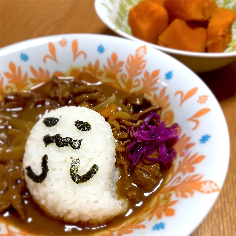 Snapdishの料理写真:ハロウィンカレー|ayayanさん