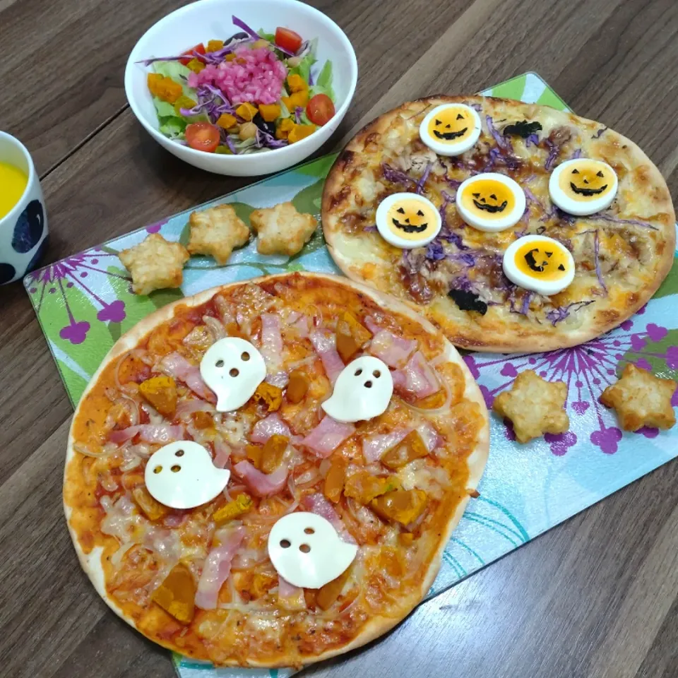 ハロウィン★ピザパーティー|ゆりちさん