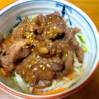 Snapdishの料理写真:焼肉丼|みっちんさん