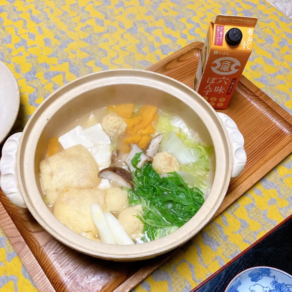 grandmaの晩ごはん☆餅チーズ巾着入りの鍋|kaoriさん