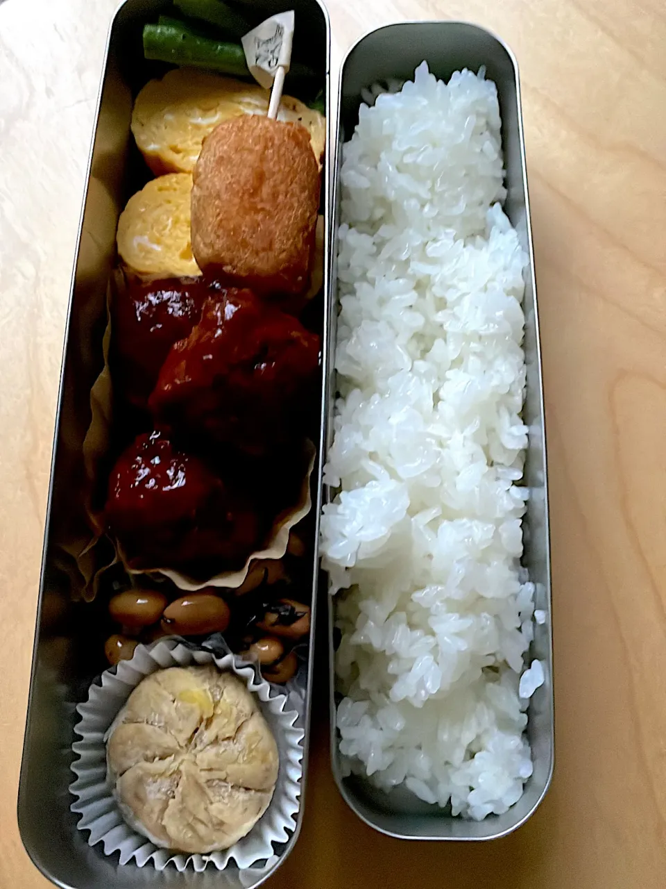 今日の中学生男子弁当🍱|はぴたさん