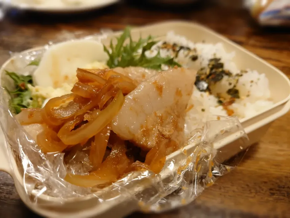 しょうが焼き弁当(^_^)ﾉ|しーPaPaさん