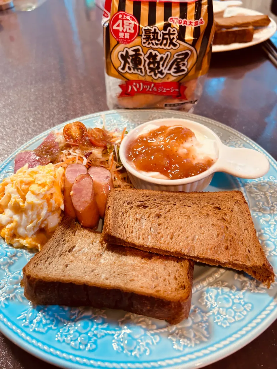 朝食完成！|しえりママさん