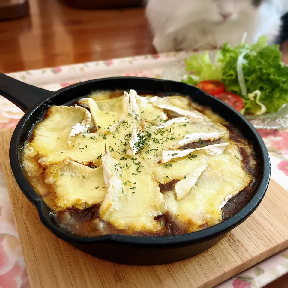 とろ〜りブリーの焼きカレー|chieko ♪さん