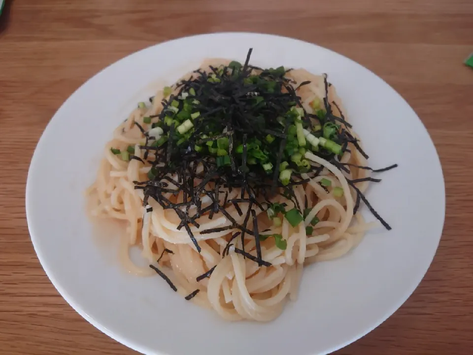 和風たらこパスタ|おかちさん