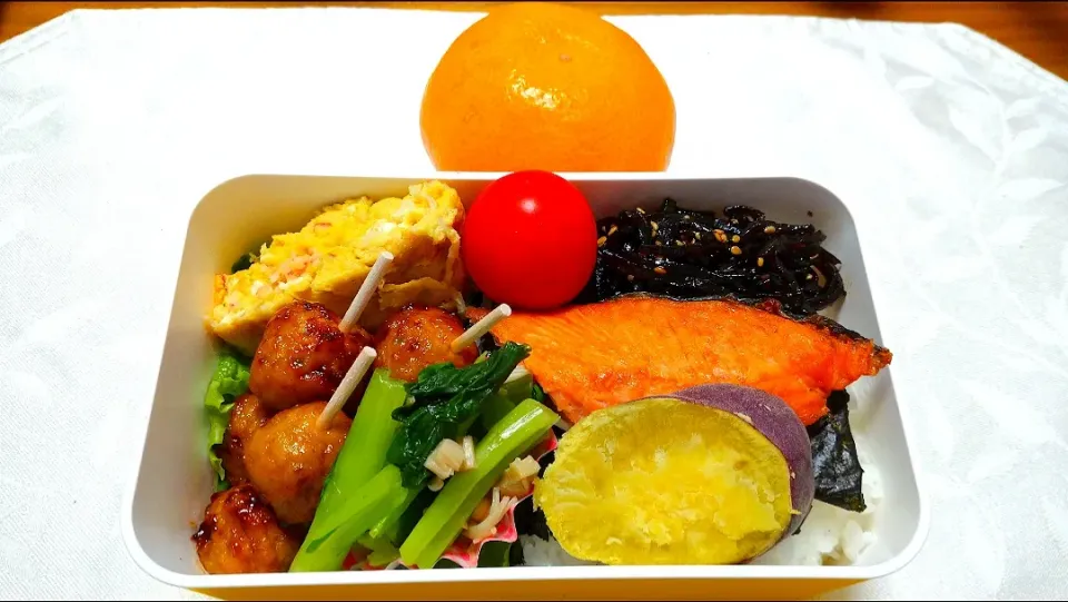 Snapdishの料理写真:11/2のお弁当🍱
海苔弁当|卯月さん