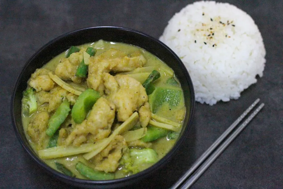 Thai green curry chicken|sunnyさん