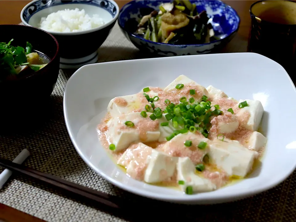 かおるさんの料理 たらこ豆腐　ふーみん風|かおるさん