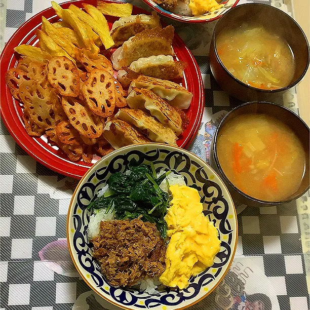 サバ缶で三色丼♬|panchiさん