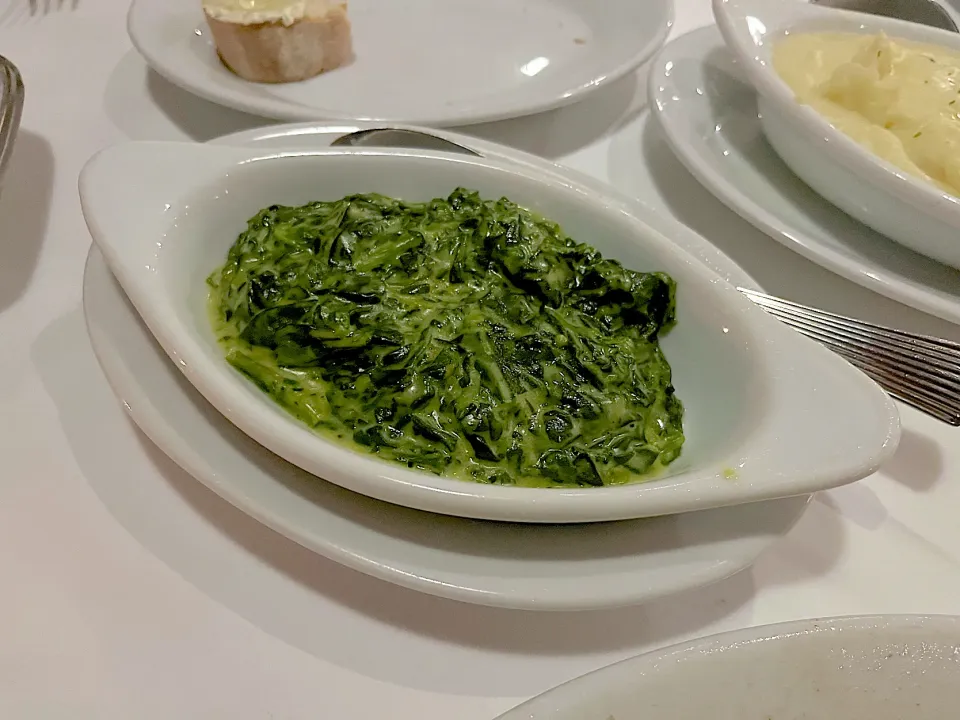 Creamed spinach|skyblueさん