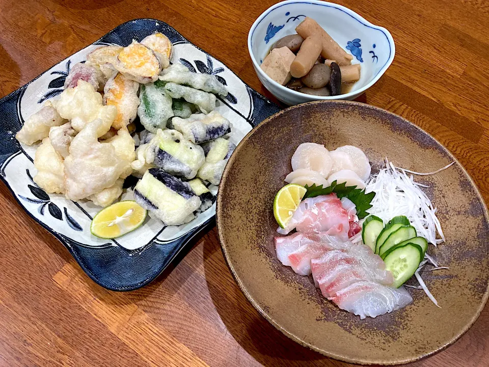 Snapdishの料理写真:友人釣果🐟で 晩ご飯　3日目|sakuramochiさん