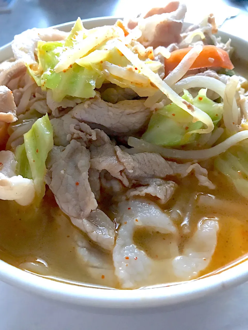 大蒜山椒一味香る味噌ラーメン|ひらけごま@たかさん