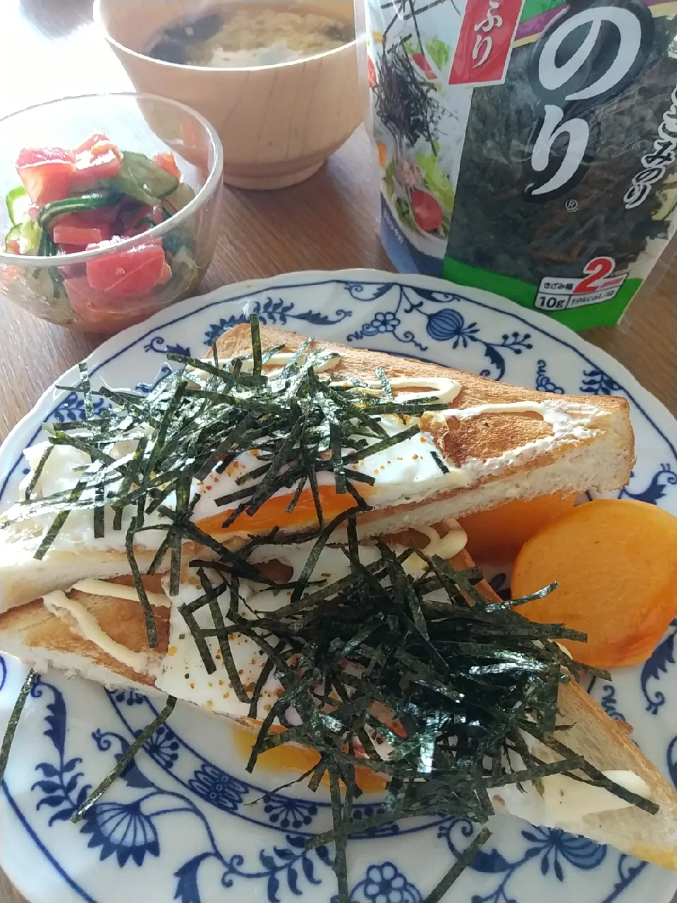 Snapdishの料理写真:サッとランチトースト|まきごろうさん