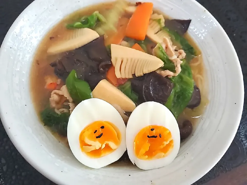 糖質オフ麺広東麺( ˙▿˙　)うずら買い忘れた〜|まぁさん