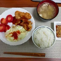 Snapdishの料理写真:鶏むねフライ|ねねパパさん