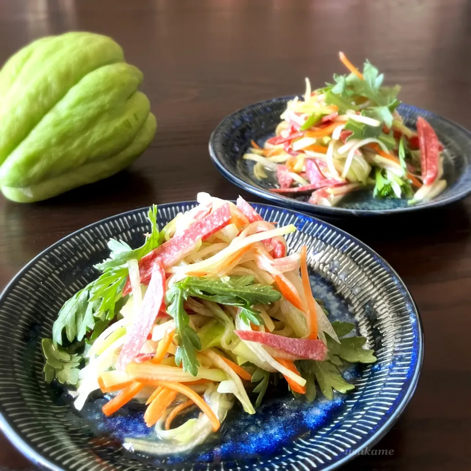 Snapdishの料理写真:アッチさんの料理 ソムタム ส้มตำ 🇹🇭|うさかめさん