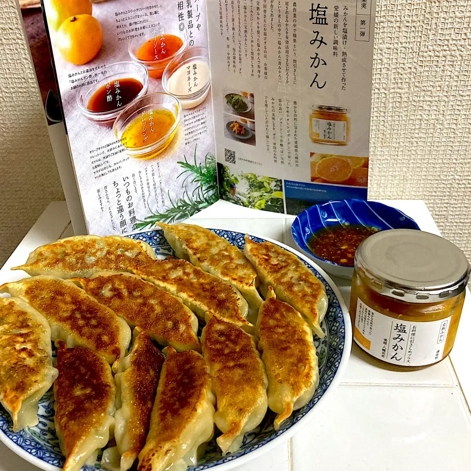 餃子も塩みかんで🍊|Emiさん