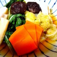 豆腐と野菜のだし煮
