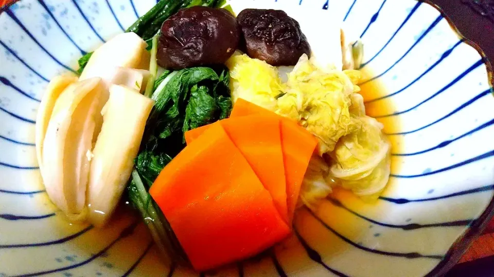 豆腐と野菜のだし煮|vege食堂さん