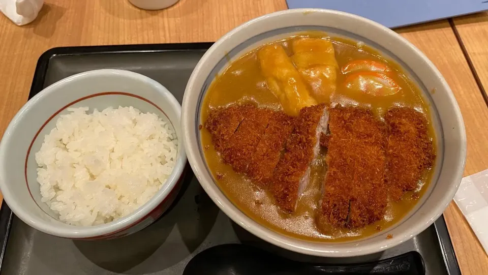 若鯱家のロースカツカレーうどん|Morito Kamiyaさん