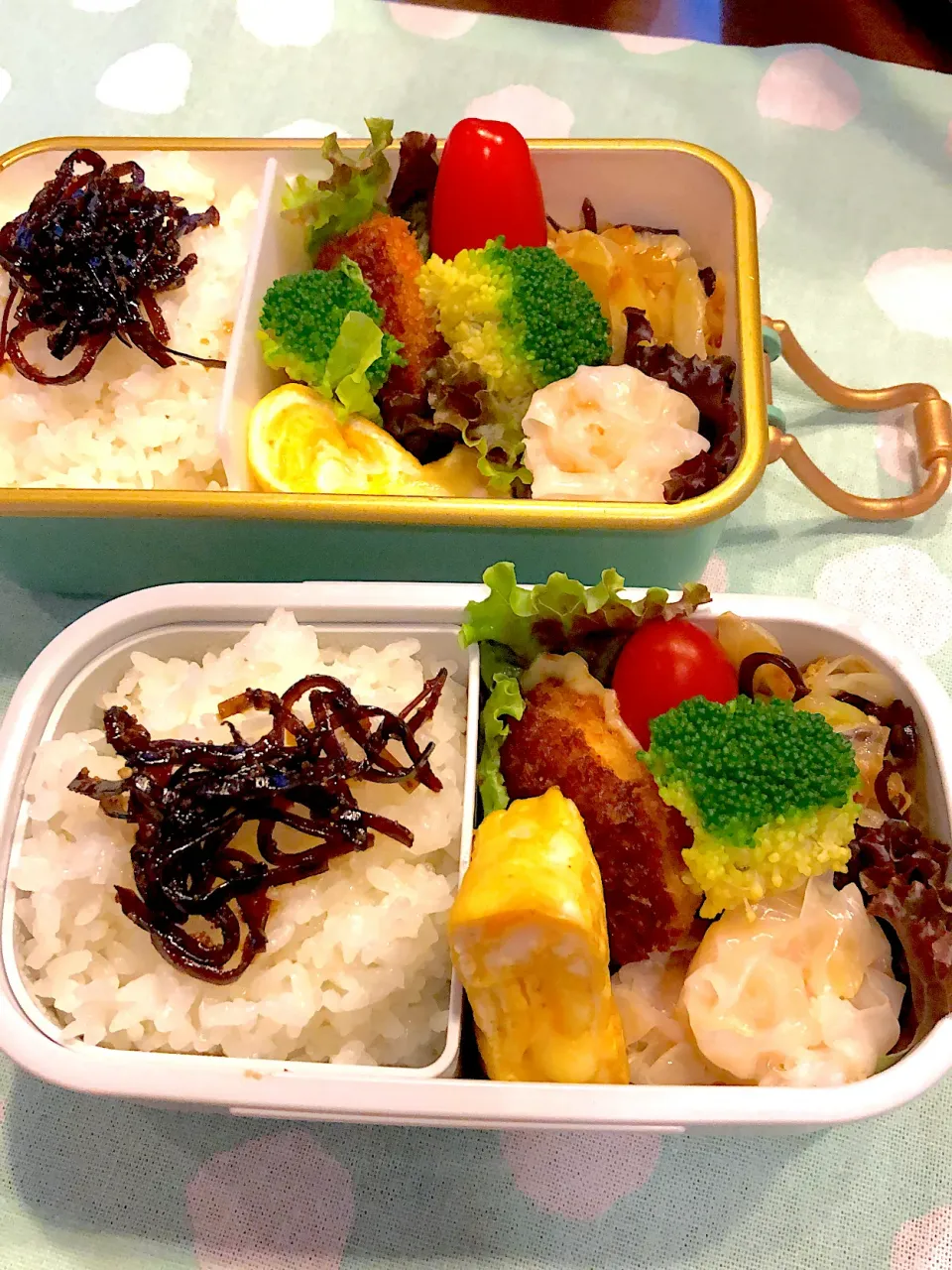 2022.11.4  ＊今日のお弁当＊塩昆布キャベツ＊|rinrin*mama*さん