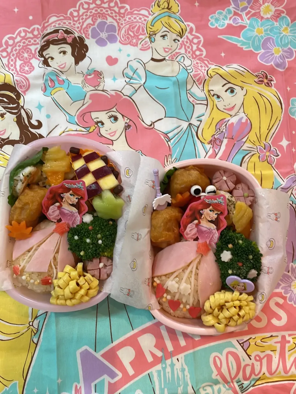 Snapdishの料理写真:ディズニープリンセスお弁当|リリさん