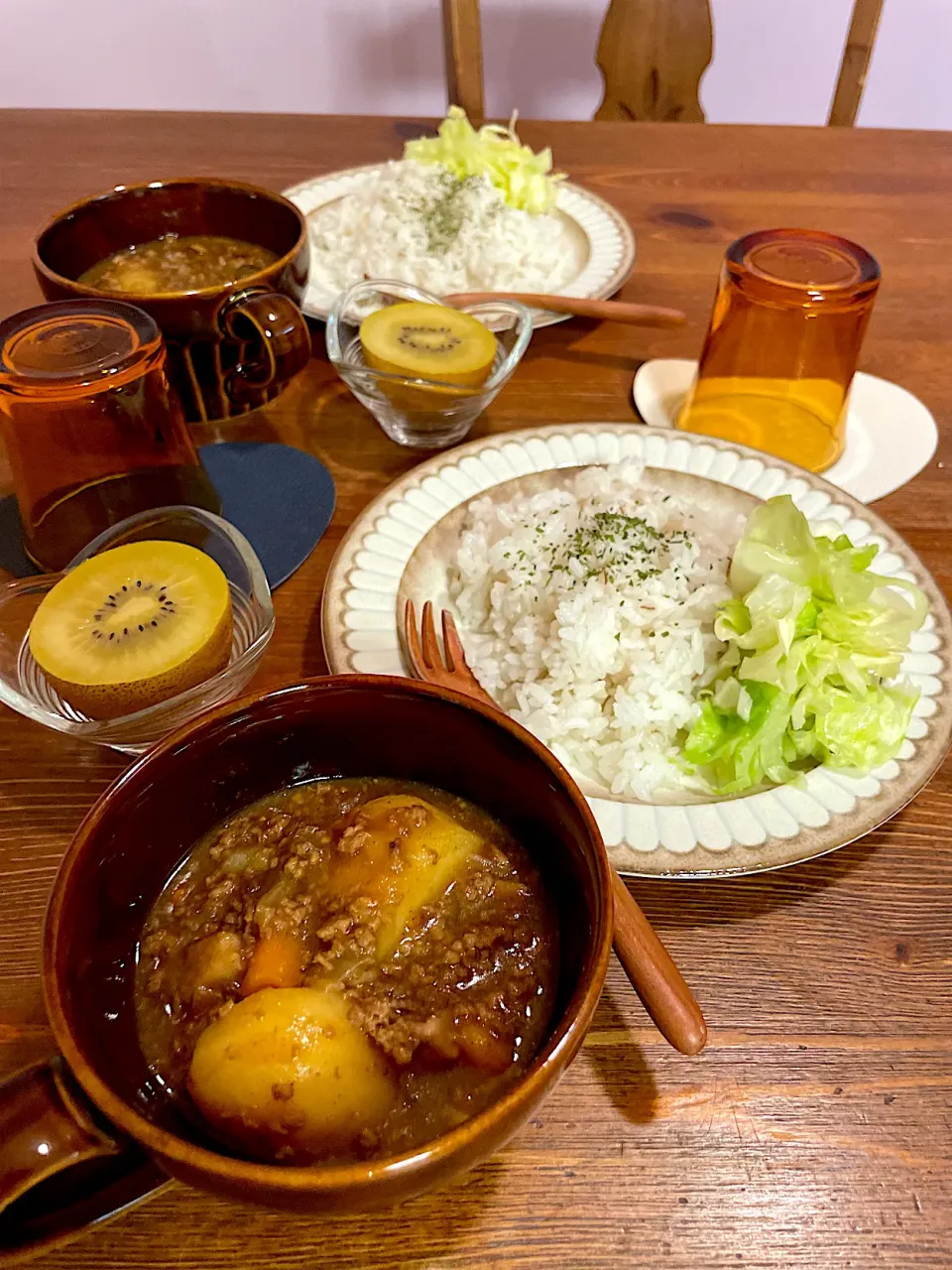 じゃがゴロゴロキーマカレー|ＭＡＲＵＥ家の食卓さん