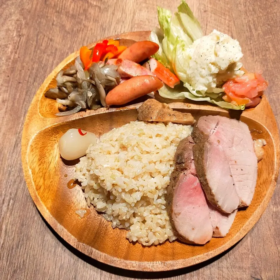 Snapdishの料理写真:ドイツ風な夜ご飯🇩🇪|＊nozo＊さん