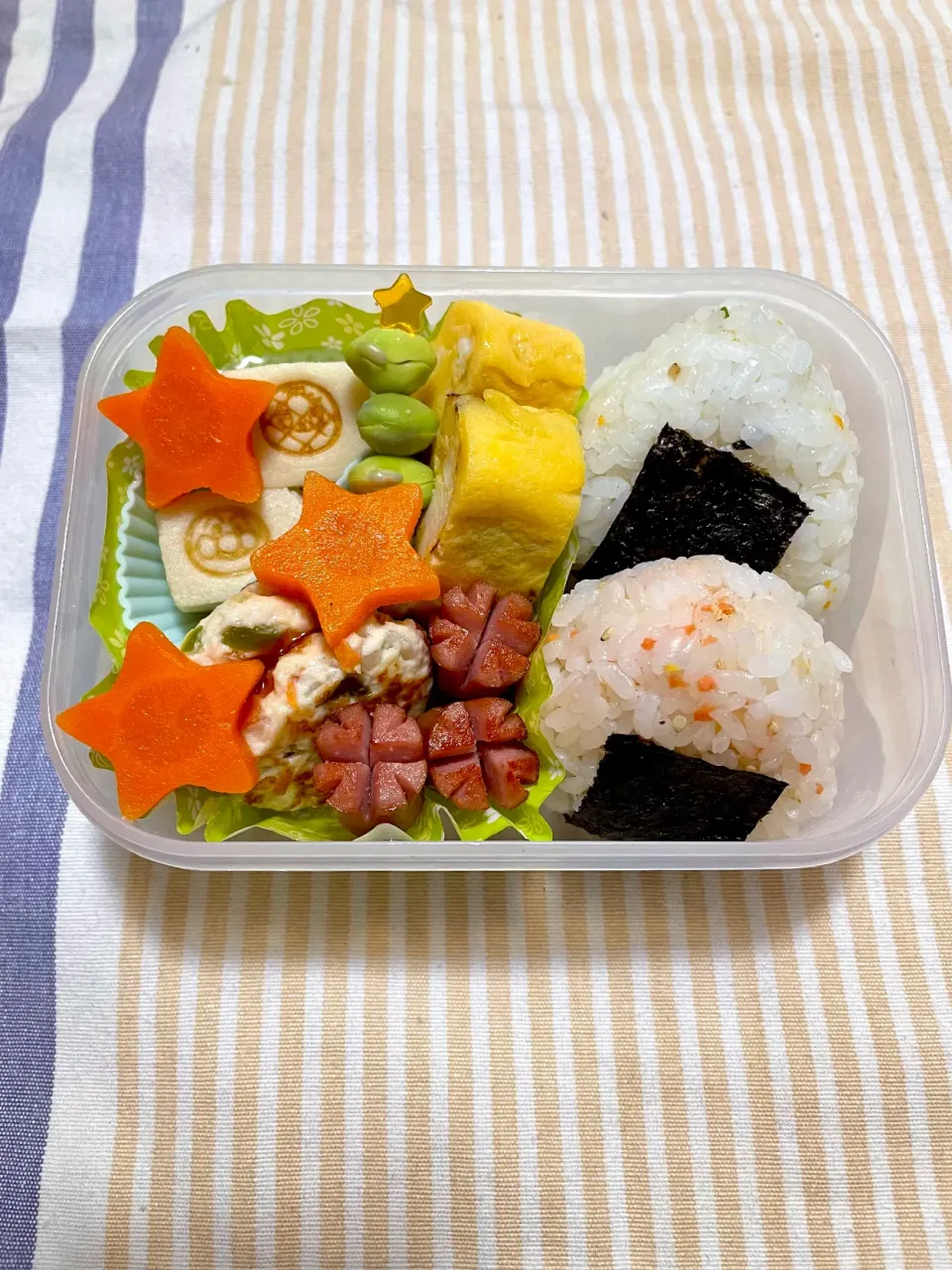 息子の遠足弁当♡《幼児食》|＊.｡.＊ yükinaﾟ＊.｡.＊さん