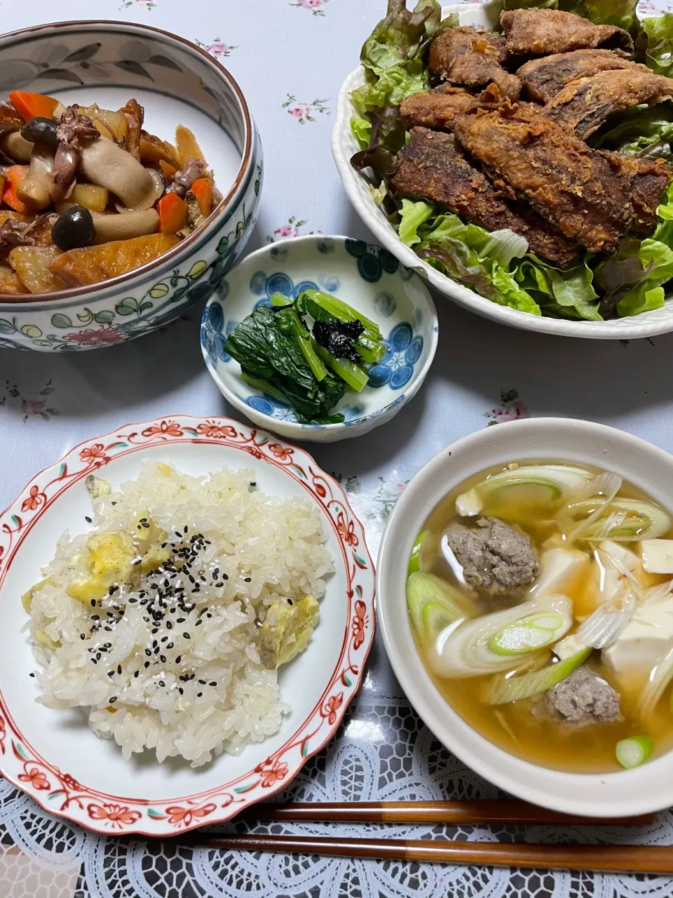 晩秋の晩御飯|つるひめさん