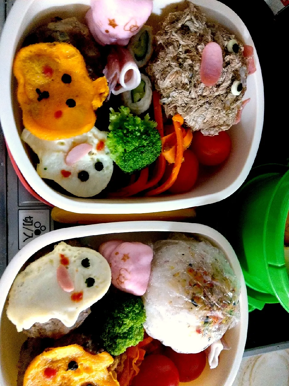 Snapdishの料理写真:お弁当|もちもちだいたいひこ🐺さん