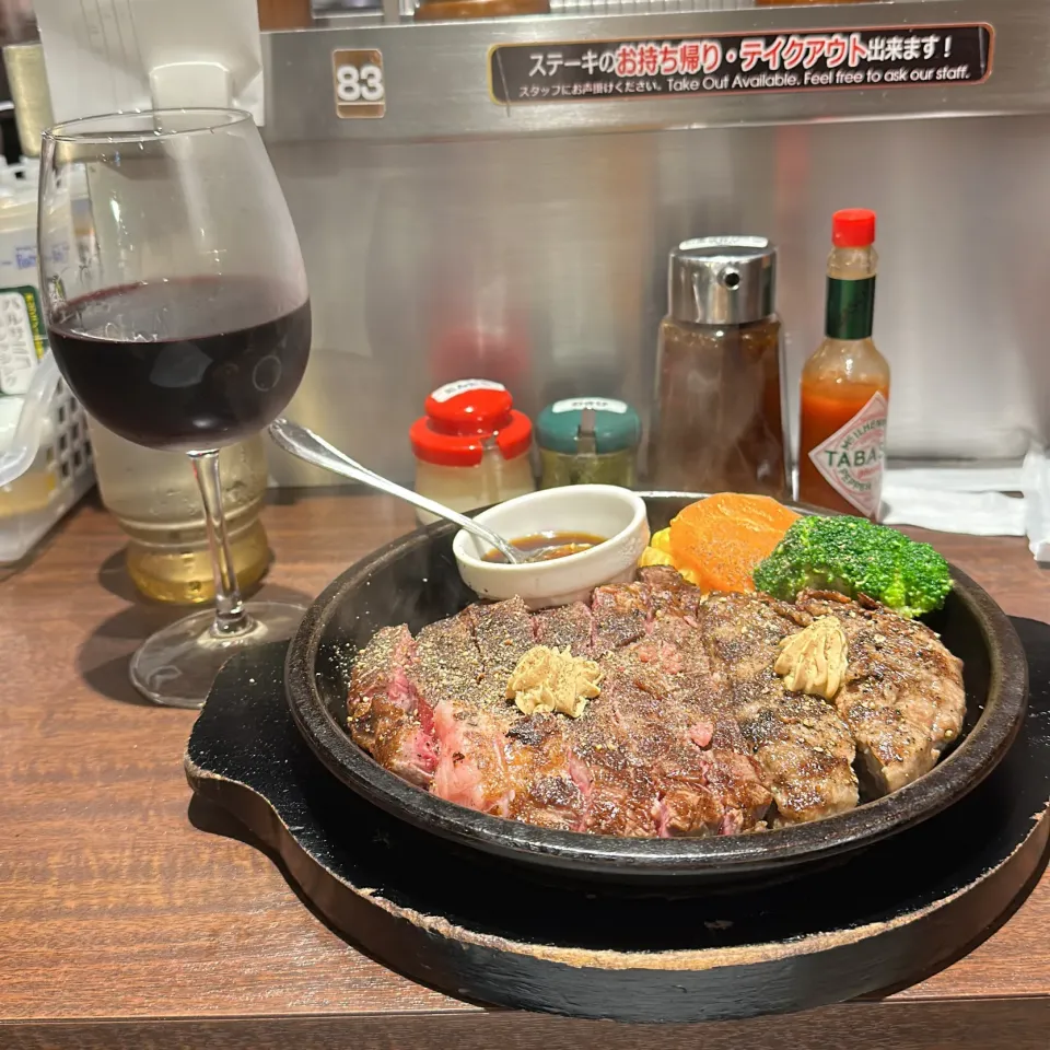 Snapdishの料理写真:ワイルドコンボ450g ＃いきなりステーキ元住吉店|Hajime Sakaiさん