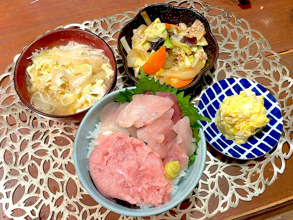 マグロ丼定食|hitomiさん