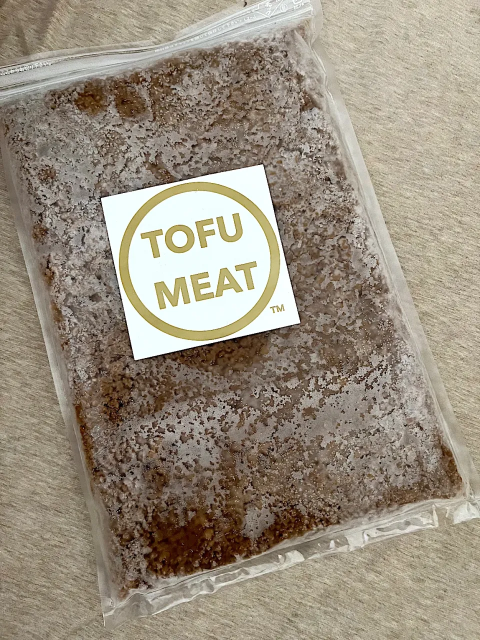 Snapdishの料理写真:TOFU meatいただきました！|みにゃんさん