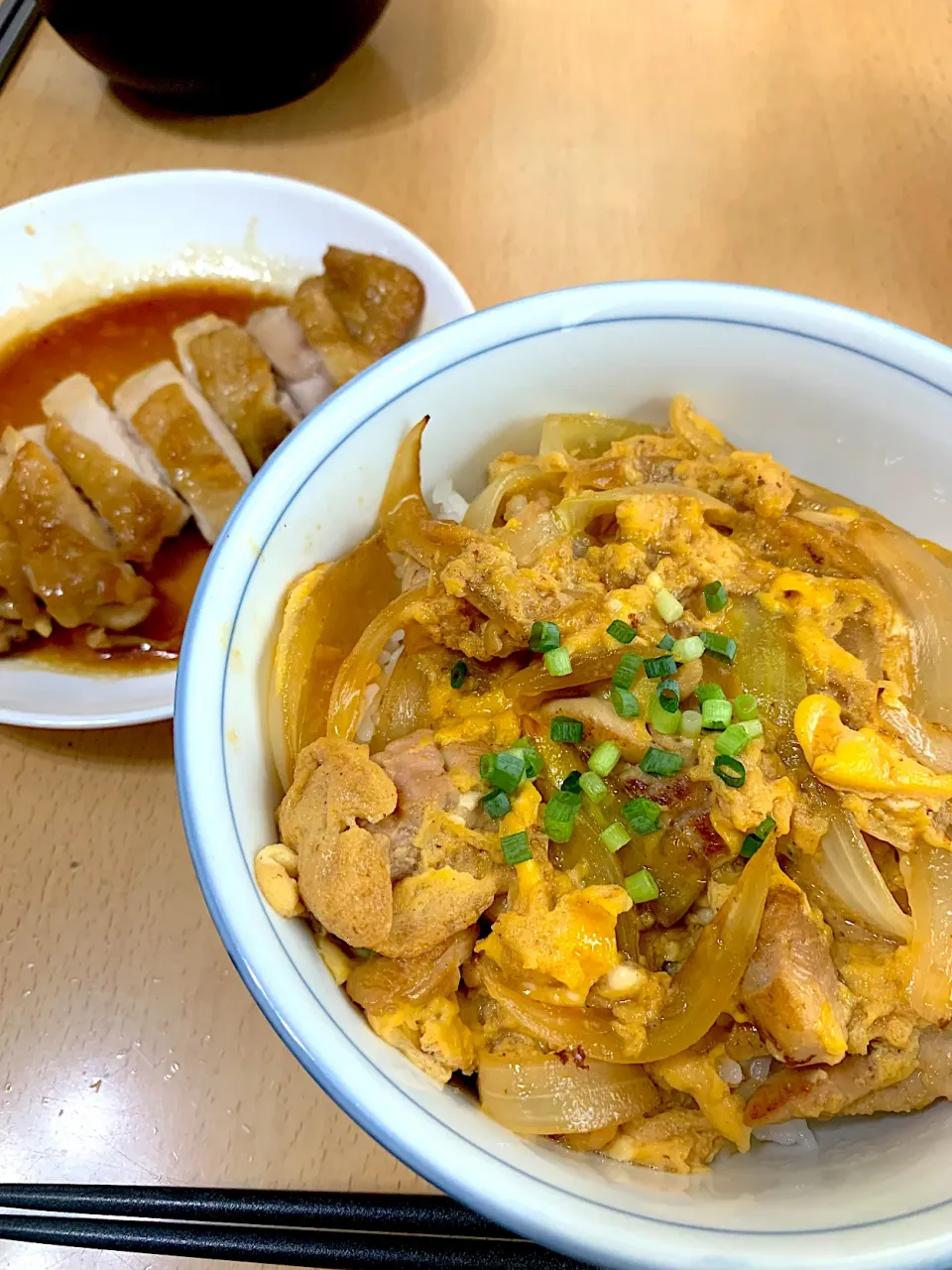 ふわとろ親子丼&鶏の照り焼き|G0MAさん