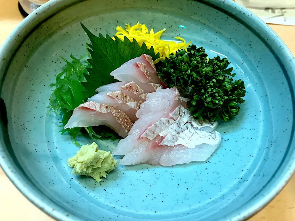 花鯛湯引き|しのぶさん