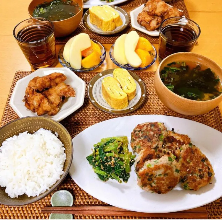 餃子風味の豆腐と豚ひき肉の落とし焼き|あいさん