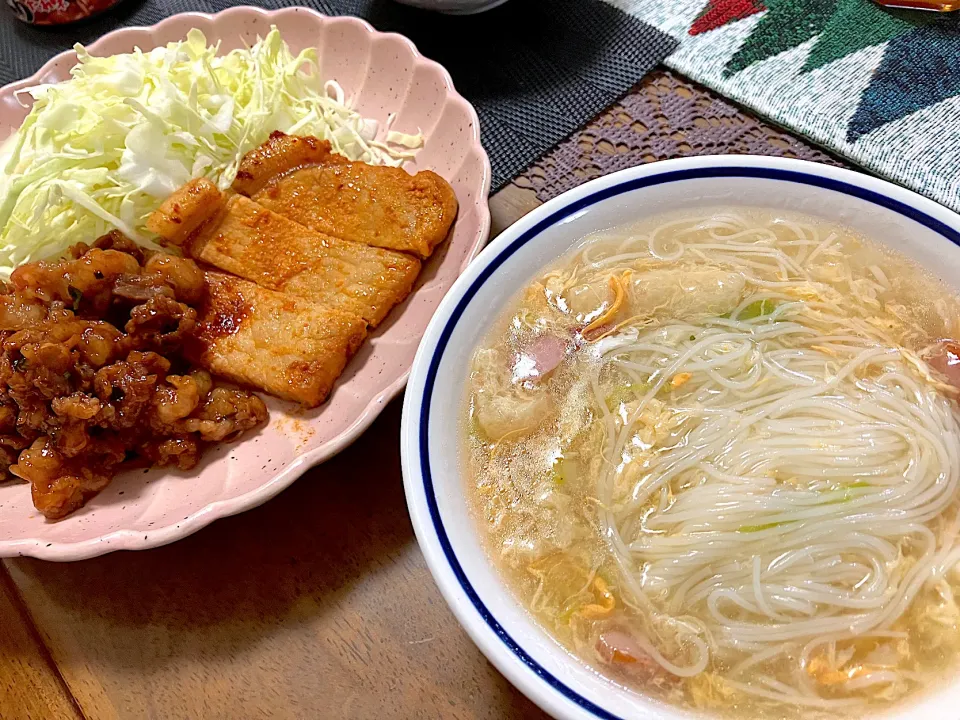 そうめんの中華スープ|minipicnicさん