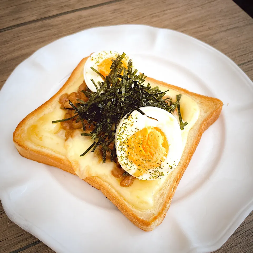 納豆トースト！最高に好きな組み合わせ|sayuri*さん