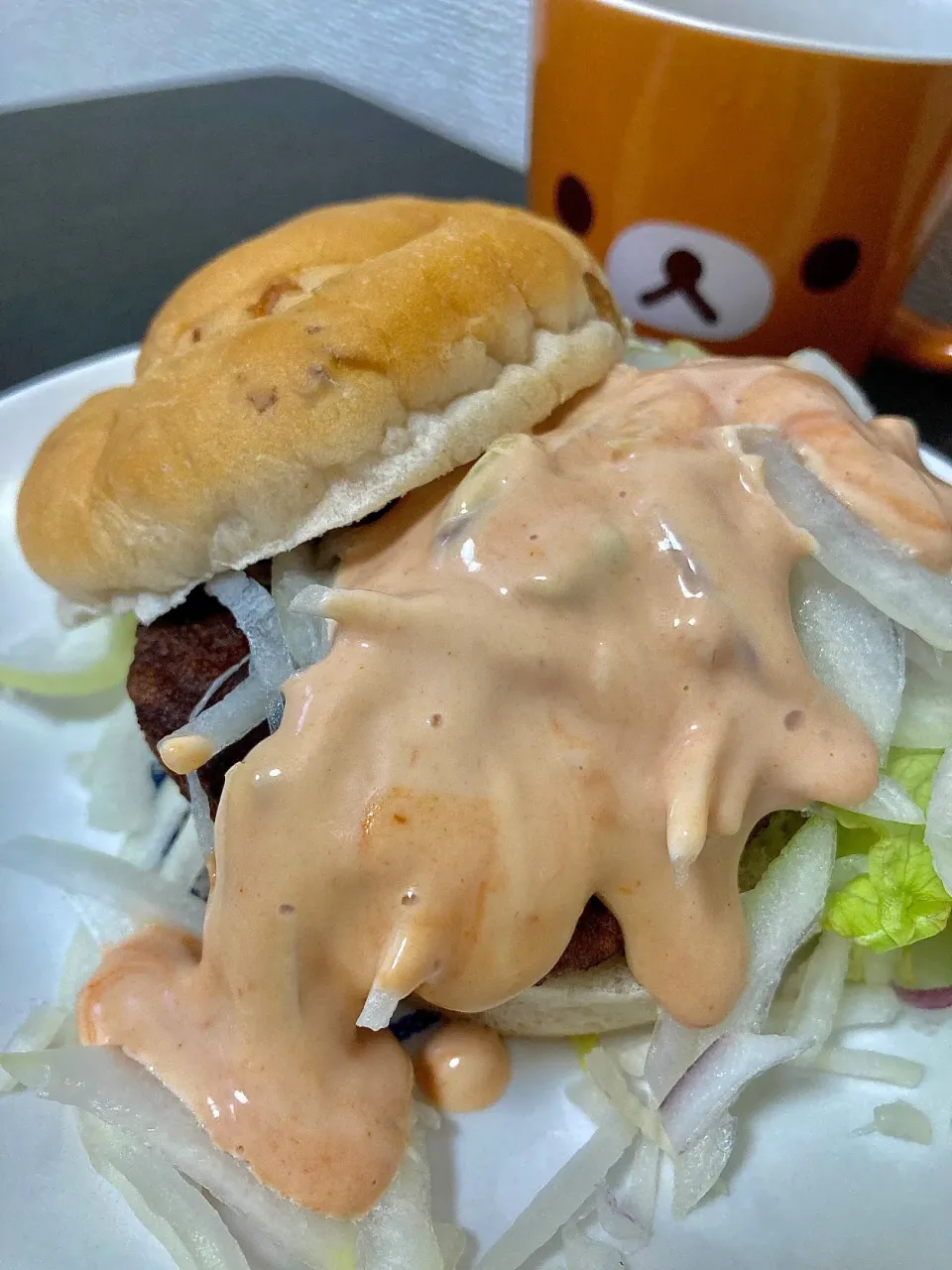 オニサラマルシンハンバーガー🍔|Kojiさん