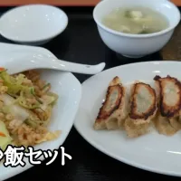 Snapdishの料理写真:レタス炒飯セット|Ryoさん