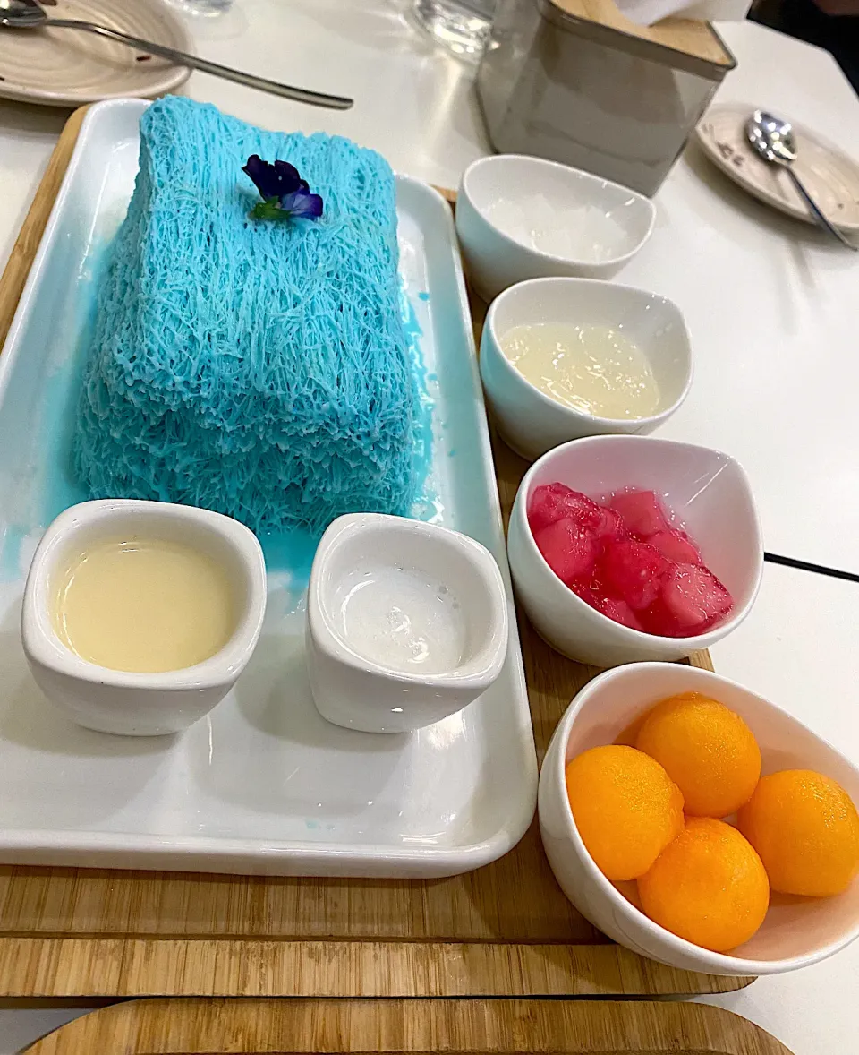 Blue jasmine bingsu|SofiaKさん